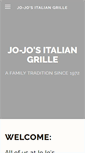 Mobile Screenshot of jojositaliangrille.net